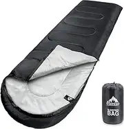 MEREZA Sleeping Bags XL for Adults Mens Large Wide Sleeping Bag for Camping Backpacking Big and Tall Warm & Cool Weather