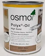 Osmo - Polyx-Oil - 3051 Raw - Brown, Matte, Wood, 0.75 Liter