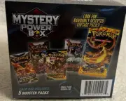 Pokemon Mystery Power Box Chase Seeded 1:10 (5 Packs) Evolving Skies? NEW SEALED