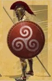 22"Larp Warrior X-MAS Metal MEDIEVAL Greek Hoplite Templar Authentic Shield