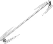 NOLITOY 1 Set Rotisserie Fork for Chicken: BBQ Grill Fork Stainless Steel for Turkey Meat Fish - Kitchen Roasting Tool - Air Fryer Accessories