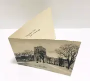 Yale University Gymnasium Greeting Card Old Vintage RARE!