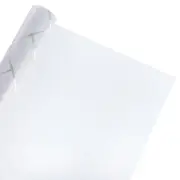 Window Privacy Film, 2000x120mm Non-Adhesive Static Window Decals, White