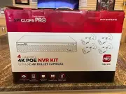 metra spyclops 4 channel 4k poe nvr kit