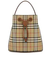 Burberry Small Drawstring Bucket Bag