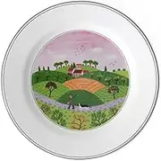 Villeroy & Boch Design Naif Huntsman, Premium Porcelain, White/Colourful, Breakfast Plate 21 cm