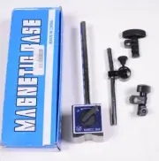 Magnetic Base Holder 87015 Adjustable Pole for Dial Indicator & Test Gauge