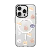 iPhone 16 Pro Clear Case MagSafe Compatible Tomodachi by Milkkoyo