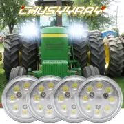 4- 4.5" Round Led Light for International Tractor 1026 1066 1086 1206 1256 1456