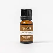 Zea Essentials Clove Bud 100% Pure Essential Oil 10 ml – Aromatherapy Oil for Focus, Circulation & Pain Relief – Antioxidant, Antiviral & Antiseptic for Mental Clarity, Immunity & Natural Healing