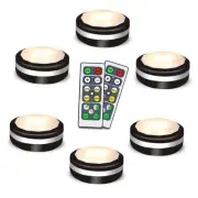 Puck Lights with Remote Control, Under Cabinet Lighting Dimmable Natural White