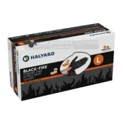 BOX of 150 LARGE Halyard *Black-Fire* Nitrile Exam Gloves 44758