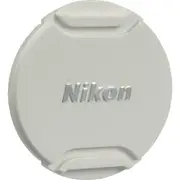 NIKON Front Len Cap LC-N55 (White) for Nikon 1 10-100mm f4.0-5.6 VR White.