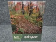 Springbok 500 Piece Puzzle AUTUMN PATH