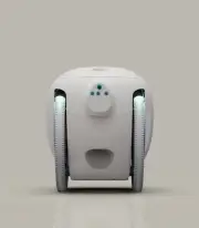 GitaMini Cargo-Carrying (up to 20lb), Following Robot Built With Pedestrian Etiquette Includes Built-In Bluetooth Speaker For Streaming Boardwalk Beig