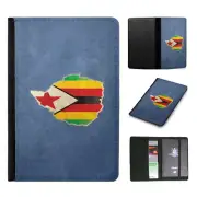 PASSPORT ITINERARY ORGANIZER|ZIMBABWE NATIONAL COUNTRY FLAG