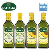 在飛比找i郵購優惠-【Olitalia奧利塔】純橄欖油＋葵花油1000mlx2組