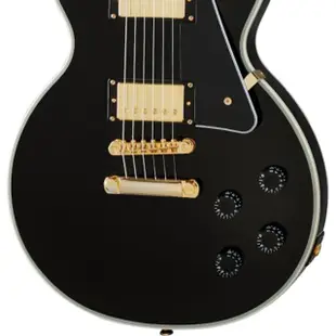 【Epiphone】Les Paul Custom Ebony 電吉他+Marshall MG-15音箱組(孤獨搖滾同款)