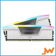 Corsair Vengeance RGB 64GB(2X32) DDR5-6000 Memory - White
