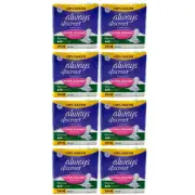 Always Discreet Normal 8x 30 Piece Weak Bladder Protection Incontinence Reliable