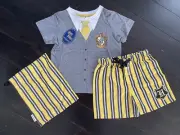 NEW Peter Alexander Harry Potter Unisex PJ Set - Hufflepuff - Size 3