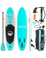 SereneLife Free-Flow Stand Up Inflatable Paddleboard