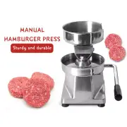 Manual Hamburger Press Stainless Steel Meat Presser 130/150MM 500pcs Oil Paper