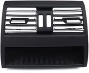 Pizgear Rear AC Conditioning Air Vent Grille Outlet, for BMW, 5 Series F10 F11 F18 520i 523i 525i 528i 530i 535i Car Air Circulation Vent(Model A with Chrome)