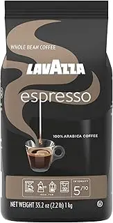 Lavazza Espresso Whole Bean Coffee, Medium Roast, 100% Arabica, 2.2 lb Bag (Pack of 1)