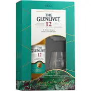 [Glenlivet] Glenlivet 12YO Single Malt Whisky 700mL & 2 Glass Pack