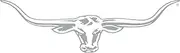 Sperling Official Licensed RMW RM Williams Longhorn Car Sticker Decal 70cm Chrome Silver
