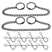 10 PCS Tag Chain Stainless Steel Swing Chains Heavy Duty Bird Feeder Hanger