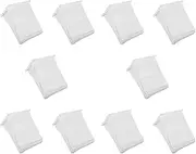 Binxind 500 Pcs Vomit Bags White Throw Up Bags for Motion Morning Sickness and Hangovers Travel Disposable Paper Puke Bag