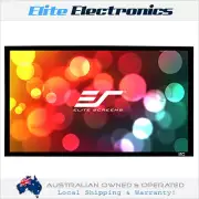 ELITE SCREENS SB120WH2 120" B2 FIXED VELVET FRAME PROJECTOR 4K 16:9 HOME CINEMA