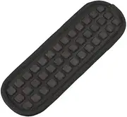 (Black (1 Piece)) - Qishare Anti-Slip Detachable Shoulder Strap Pad Soft Air Cushion Replacement Pad for Straps(Black-1Pcs)