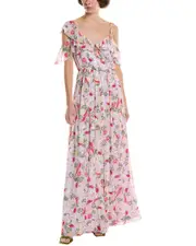 MARION Surplice Maxi Dress