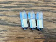 3 New #44 Incandescent Bayonet Base Lamp Light Bulbs 6v 6.3v .25A BA9s (Qty)