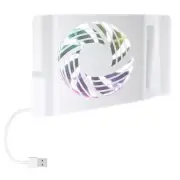 Cooling Fan with Lighting and Temperature Sensing Plastic Fan for Game