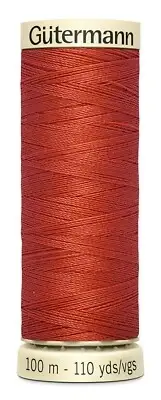 Gutermann 100P-476 Sew-All Thread 110yd-Copper