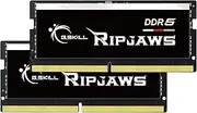 G.SKILL Ripjaws DDR5 SO-DIMM Series DDR5 RAM 64GB (2x32GB) 5600MT/s CL40-40-40-89 1.10V Unbuffered Non-ECC Notebook/Laptop Memory SODIMM (F5-5600S4040A32GX2-RS)