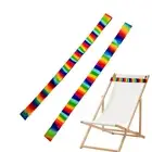 2Pcs Towel Bands for Beach, Pool & Cruise Chairs, The Better Towel Chair Clips
