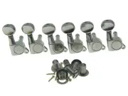 Wilkinson Mini Oval Button E-Z-LOK Post Guitar Tuners Tuning Keys Chrome