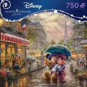 Thomas Kinkade Disney - Mickey and Minnie Paris - 750 Piece Puzzle 2903-31