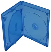 New Viva Elite 3-Disc 12.5mm Premium Bluray Replacement Movie Storage Case