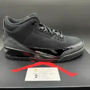 NEW Air Jordan 3 Retro Black Cat (2025) CT8532-001 All Sizes