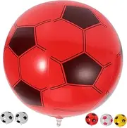 Totority 6pcs Inflatable Soccer Balls for Beach Play Balls Fun Pool Float Lightweight Footballs for Outdoor and Indoor Activities