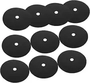 INOOMP Tree Root Protective Rings 10pcs Round Grass Mats Non-Woven Fabrics Barrier Control Fabric Mulch Ring