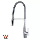 Luxa Sink Mixer Pull Off Out High Rise Swivel Lever Flick Tap Faucet Chrome