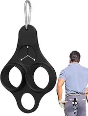 Golf Tee Holder,Golf Ball and Tee Case with Clip - Compact Organizer, Outdoor Sports Accessories for Improving Experience