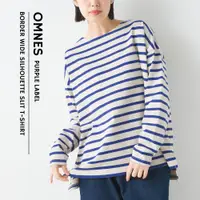 在飛比找蝦皮購物優惠-預購】日本OMNES 10號單紗寬版割縫長袖T恤~2024春